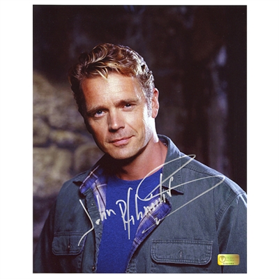 John Schneider Rare Autographed Smallville Jonathan Kent 8x10 Photo