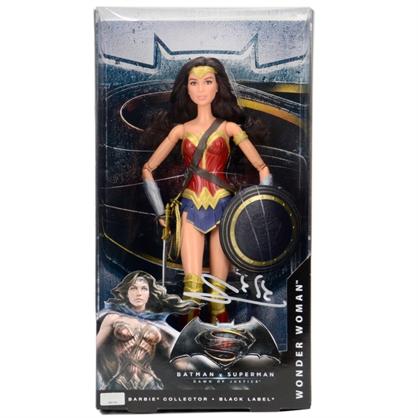 Gal Gadot Autographed Batman v Superman Wonder Woman Barbie Doll
