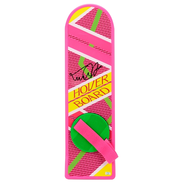 Michael J. Fox Autographed Back to the Future II Prop Replica Hoverboard
