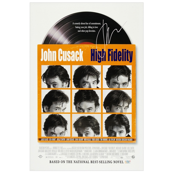 John Cusack Autographed High Fidelity 16x24 Poster