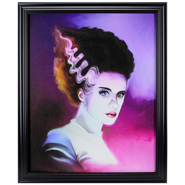 Elsa Lanchester Bride of Frankenstein by Griffin Studios 16x20 Framed Canvas Giclee