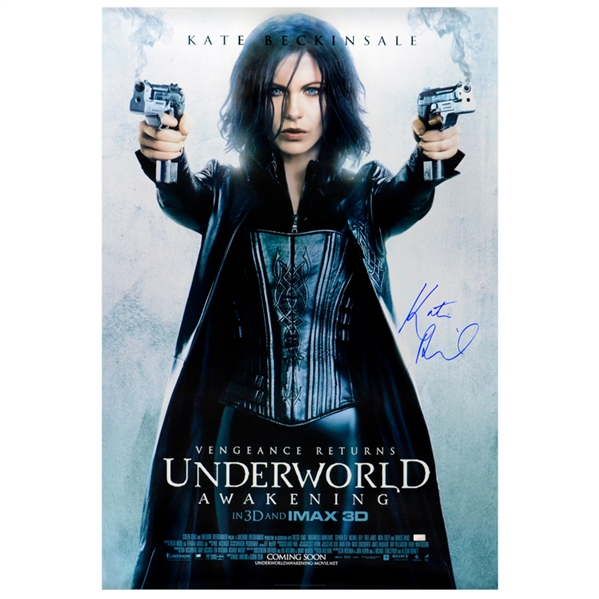 Kate Beckinsale Autographed Underworld: Awakening 27×40 Original D/S Movie Poster