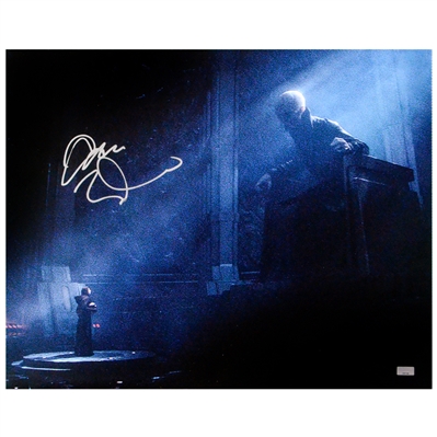 Adam Driver Autographed Star Wars The Force Awakens 16x20 Kylo Ren and Snoke Scene Photo