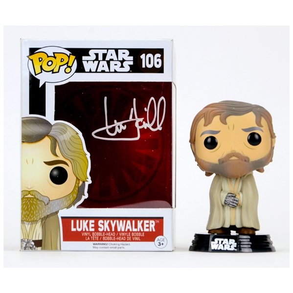 Mark Hamill Autographed Star Wars Luke Skywalker Pop Vinyl