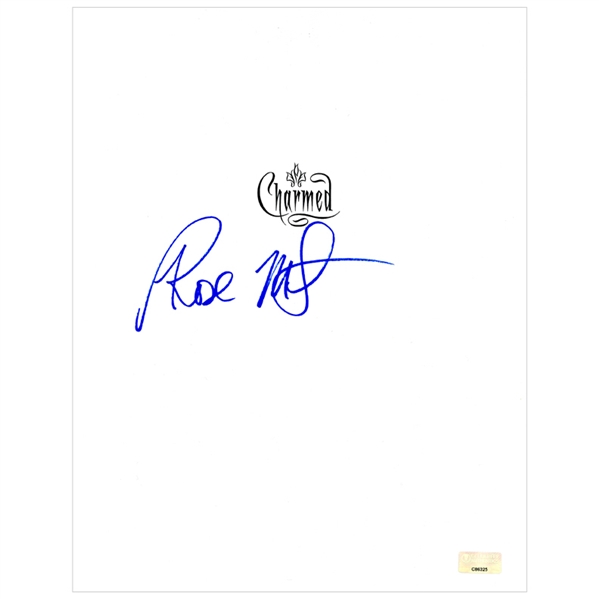 Rose McGowan Autographed Charmed Script Cover