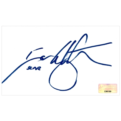 Ian Whyte Alien vs Predator Autographed 3"x5" Index Card