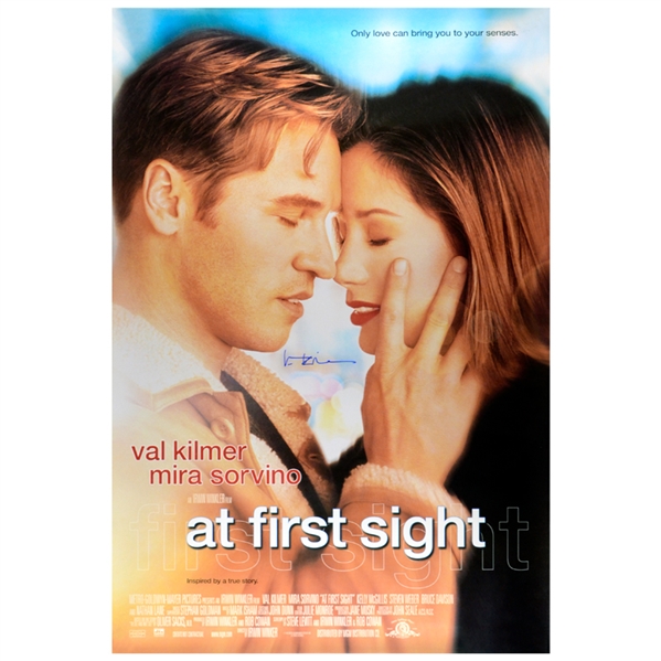 Val Kilmer Autographed At First Sight Original 27x40 D/S Movie Poster