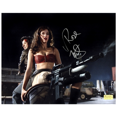 Rose McGowan Autographed Grindhouse Planet Terror Cherry Scene 8×10 Photo