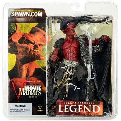 Tim Curry Autographed McFarlane Toys Movie Maniacs Series 5 Lord of Darkness Legend Figure * ONLY ONE!