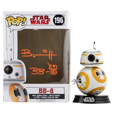 Brian Herring Autographed Star Wars The Last Jedi BB-8 with Arm Extended and BB-8 Inscription * ONLY ONE!