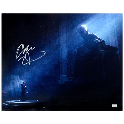 Adam Driver Autographed Star Wars The Force Awakens 16x20 Kylo Ren and Snoke Scene Photo