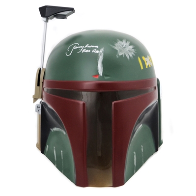 Jeremy Bulloch Autographed Star Wars 1:1 Scale Boba Fett Helmet