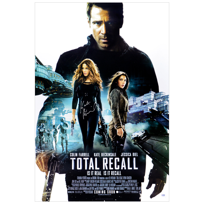 Lot Detail - Kate Beckinsale Autographed Total Recall Original 27x40 ...