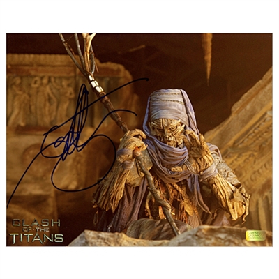 Ian Whyte Autographed Clash of the Titans 8x10 Closeup Photo