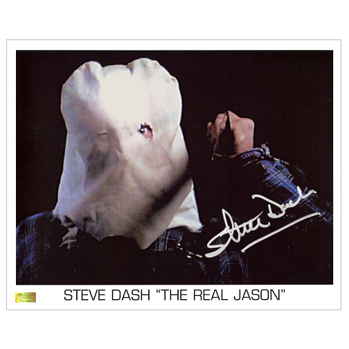 Steven Dash Lot Detail - Steve Dash Autographed Friday the 13th Part 2 8x10 Scene Photo