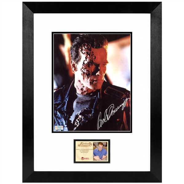 Lot Detail Arnold Schwarzenegger Autographed Terminator 2