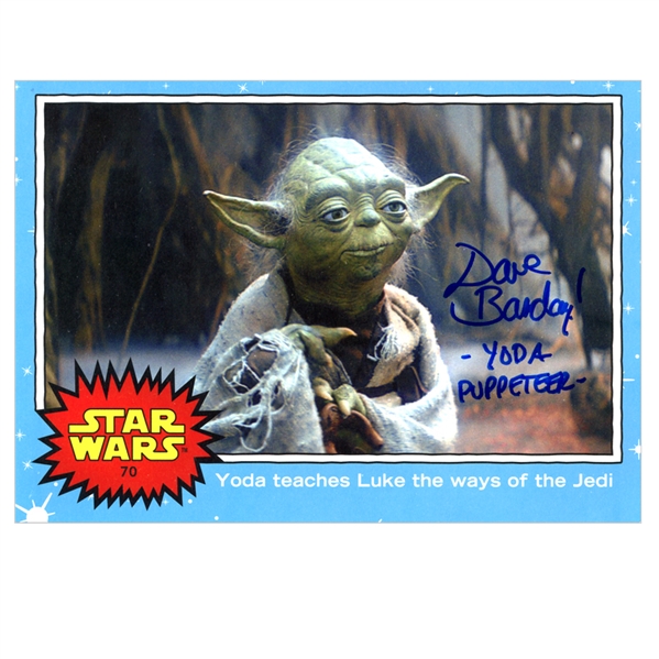 yoda topps card