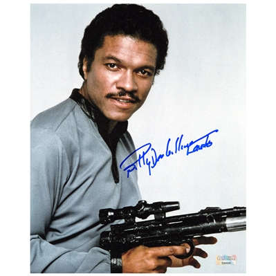 Billy Dee Williams Autographed Star Wars Lando Calrissian 8x10 Studio Photo