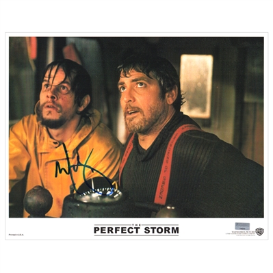 Mark Wahlberg Autographed 2000 The Perfect Storm Original Lobby Card A