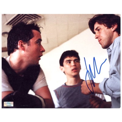 John Cusack Autographed 1989 Say Anything 8x10 Boxing Scene Photo