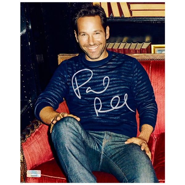 Paul Rudd Autographed Portrait 8x10 Photo