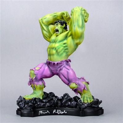 Mark Ruffalo Autographed Bowen Incredible Hulk 12" Statue Green Version * ONLY ONE!