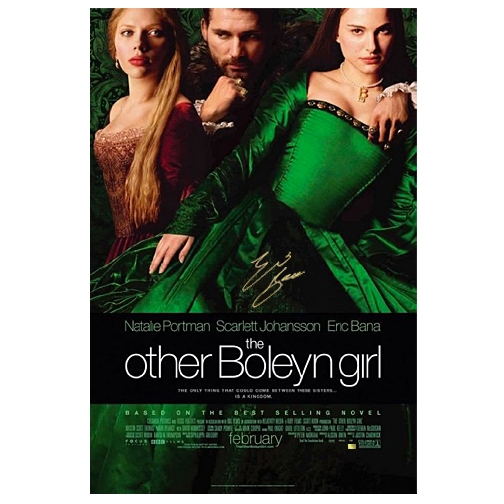 Eric Bana Autographed The Other Boleyn Girl 27x40 Orignal Double Sided Movie Poster