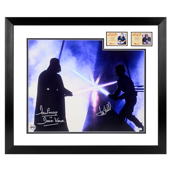 Lot Detail - Mark Hamill and David Prowse Autographed Star Wars: The ...