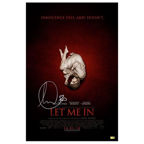 Chloë Grace Moretz Autographed 16×24 Let Me In Poster