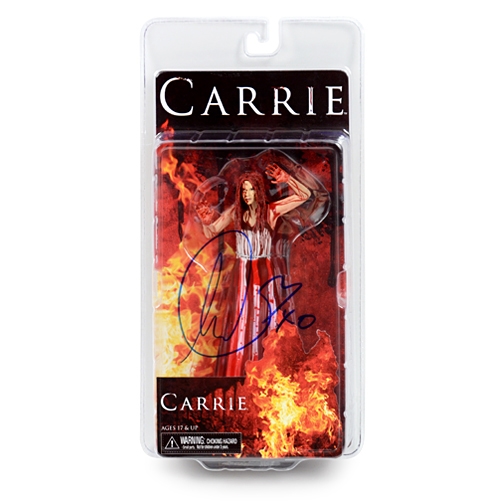 Chloë Grace Moretz Autographed Carrie Bloody Version Action Figure