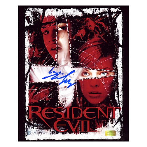 Michelle Rodriguez Autographed 8×10 Resident Evil Poster Photo
