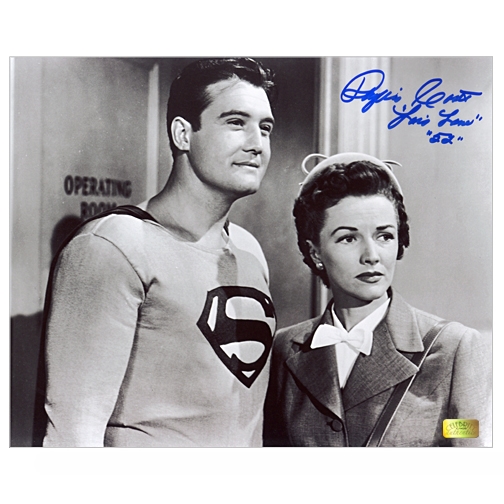 Phyllis Coates Autographed The Adventures of Superman 1952 8×10 Photo