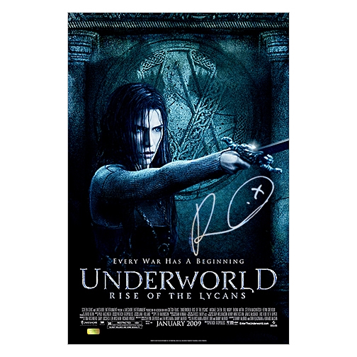 Rhona Mitra Autographed 11×17 Original Promotional Underworld Rise of Lycans Poster