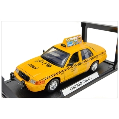  Jamie Foxx Autographed Collateral 1:18 Scale Die-Cast Taxi w/ Max Inscription