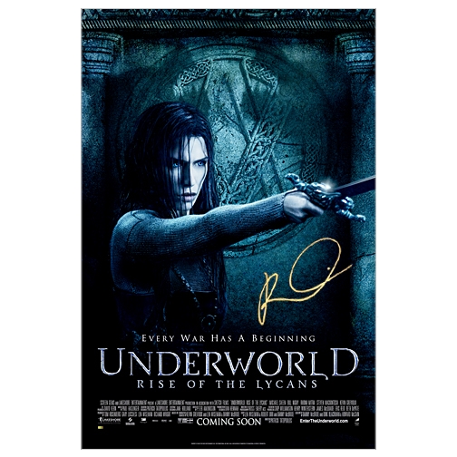 Rhona Mitra Autographed Underworld Rise of Lycans Original 27x40 Double-Sided Movie Poster
