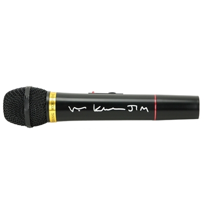  Val Kilmer Autographed The Doors Professional Microphone with Jim Inscription