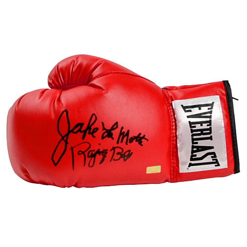  Jake Lamotta Autographed Raging Bull Everlast Boxing Glove