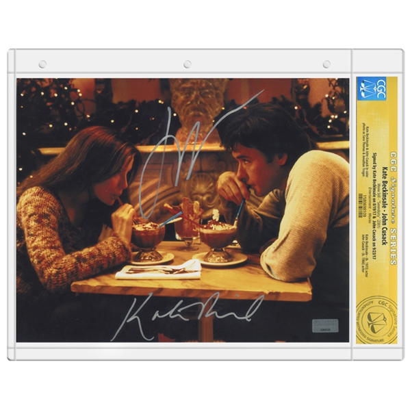 Kate Beckinsale, John Cusack Autographed Serendipity Scene 8x10 Photo * CGC Signature Series