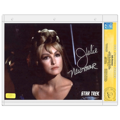 Julie Newmar Autographed Star Trek Eleen 8x10 Photo * CGC Signature Series