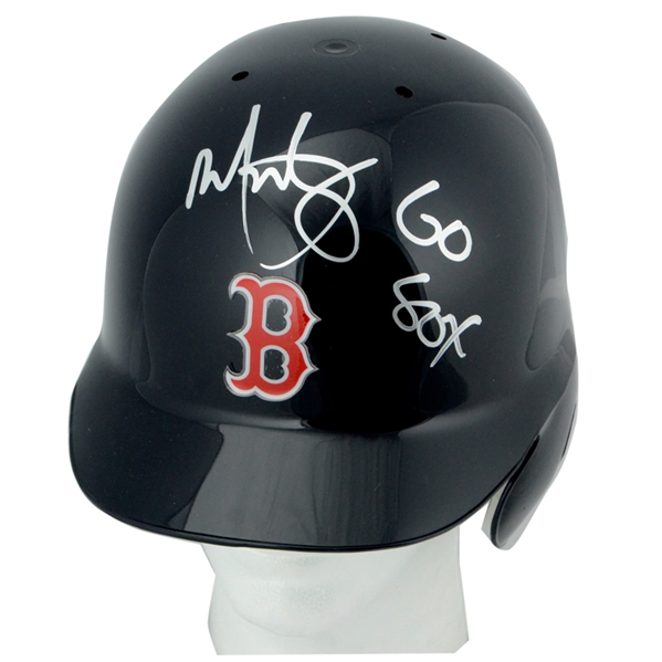 Mark Wahlberg Autographed Authentic Boston Red Sox Batting Helmet with Go Sox Inscription