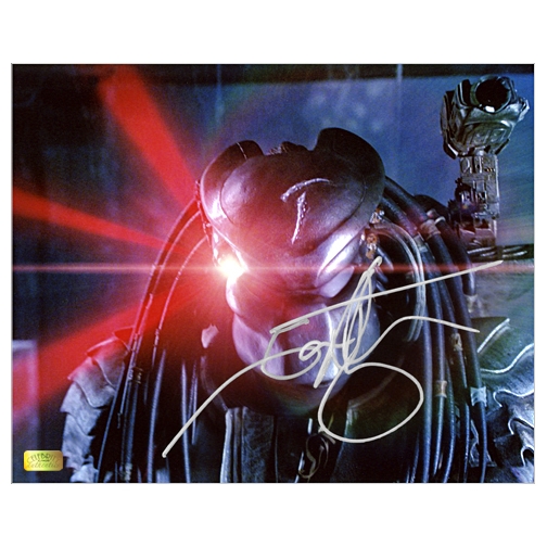 Ian Whyte Autographed 8×10 AVP Predator Battle Ready Photo