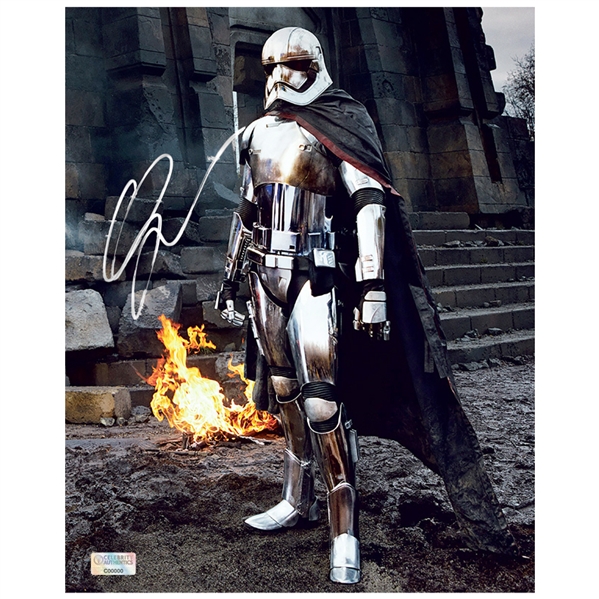 Gwendoline Christie Autographed Star Wars: The Force Awakens 8×10 Captain Phasma on Takodana Photo