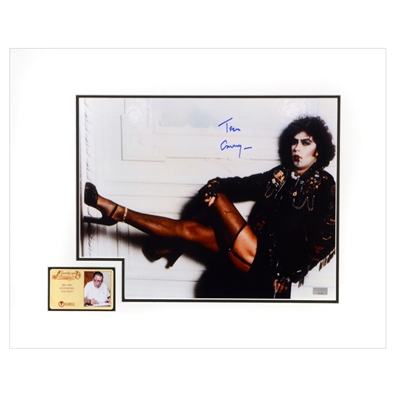 Tim Curry Autographed The Rocky Horror Picture Show Dr. Frank-N-Furter 11x14 Matted Photo