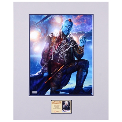 Michael Rooker Autographed Guardians of the Galaxy Yondu 11x14 Matted Photo