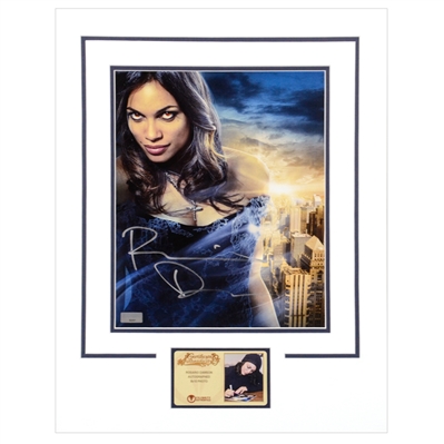 Rosario Dawson Autographed Percy Jackson & The Olympians Persephone 8x10 Matted Photo