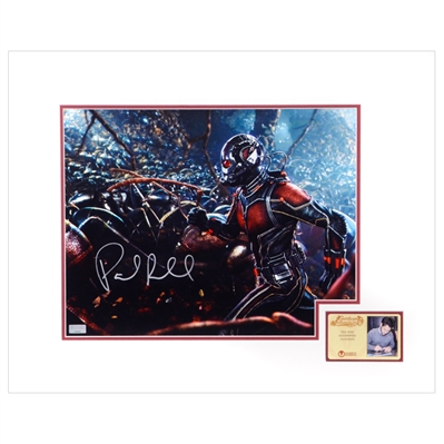 Paul Rudd Autographed 2015 Ant-Man Colony 11x14 Matted Photo