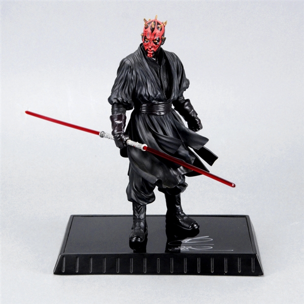 Ray Park Autographed 1999 Star Wars: The Phantom Menace Darth Maul Gentle Giant 1/6 Scale Statue with Darth Maul Inscription