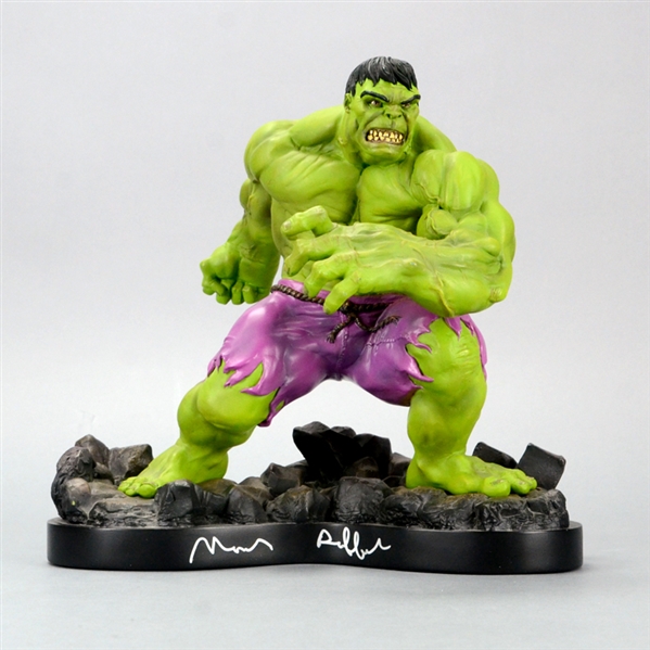 Mark Ruffalo Autographed Bowen Designs 2002 Incredible Hulk Statue