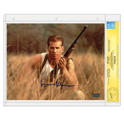 Val Kilmer Autographed 1996 The Ghost and the Darkness 8x10 Scene Photo * CGC Signature Series