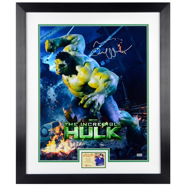 Mark Ruffalo Autographed The Incredible Hulk 16x20 Framed Photo 